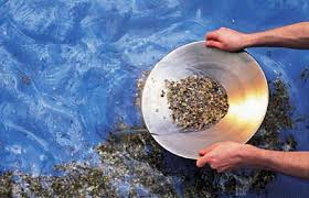 Gold panning
